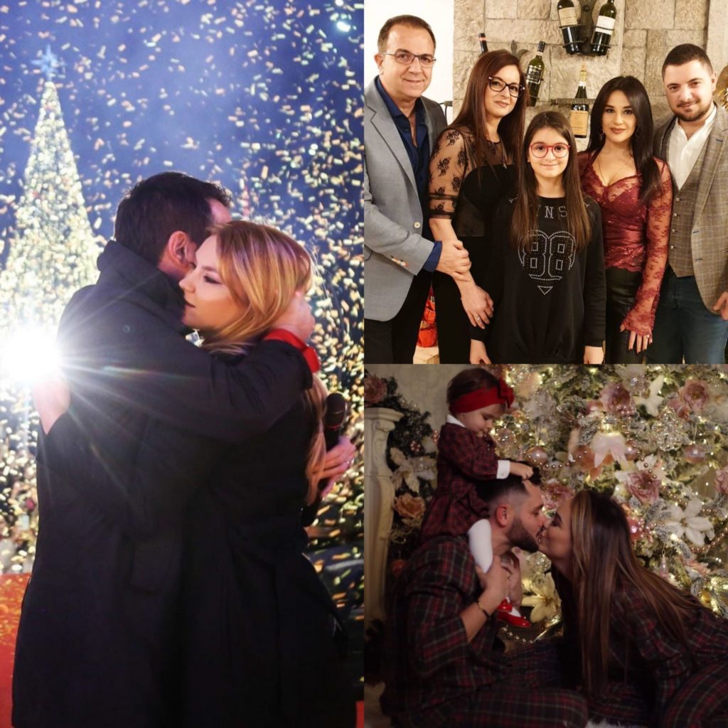 Pranë familjes me fotot më të bukura, kështu uruan Vitin e Ri VIP-at shqiptarë