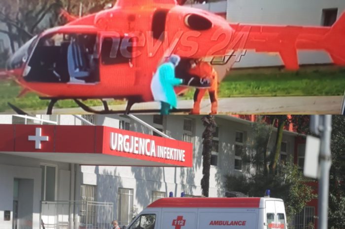 Lajm i fundit: Helikopteri sjell me urgjencë një pacient në QSUT, infermierja i bën masazh kardiak