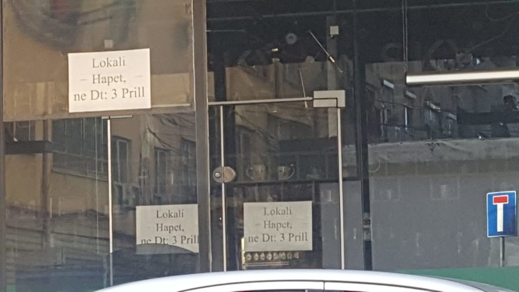 Koronavirusi në Shqipëri: Mbyllen 522 lokale në të gjithë vendin
