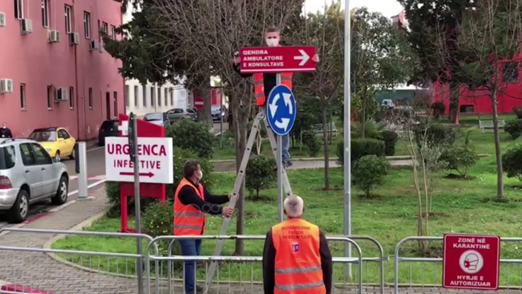 Coronavirusi në Shqipëri: Do ngrihet një spital karantinë, struktura e re gati brenda 20 ditësh