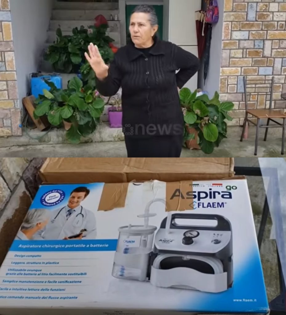 E kishte blerë për të birin, gruaja nga Vlora ia dhuron spitalit respiratorin 20 mijë euro