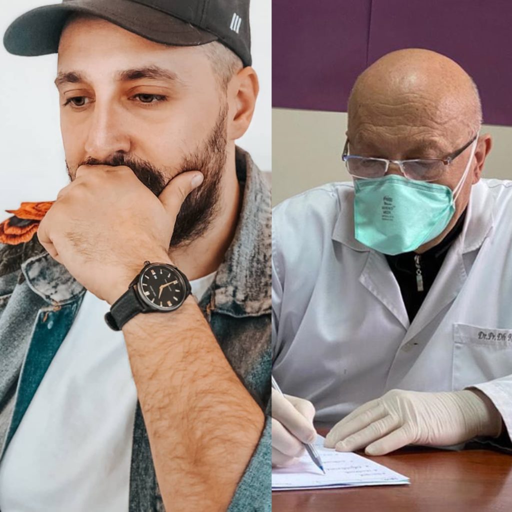 U infektua me COVID-19 në krye të detyrës, del nga spitali babai mjek i Dj Vikit