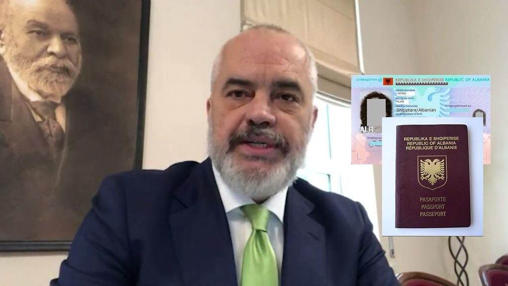 Edi Rama sqaron qytetarët si të aplikojnë për kartë identiteti apo pasaportë në e-Albania