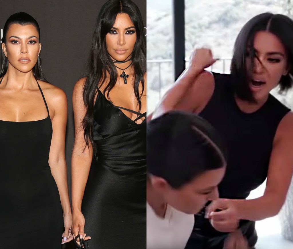 Pasi u zunë keq prej flokësh, Kourtney i kërkon falje Kim Kardashian vetëm për këtë arsye