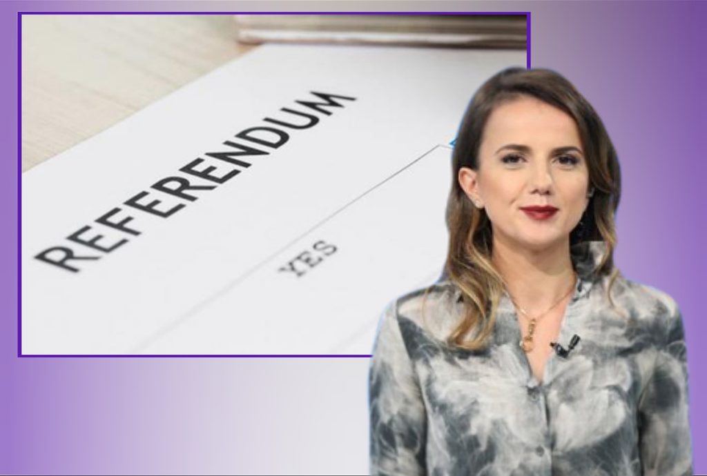 Propozimi i ligjit për referendum nga Rudina Hajdari, që do i jepte qytetarit ‘pushtetin’ e munguar!