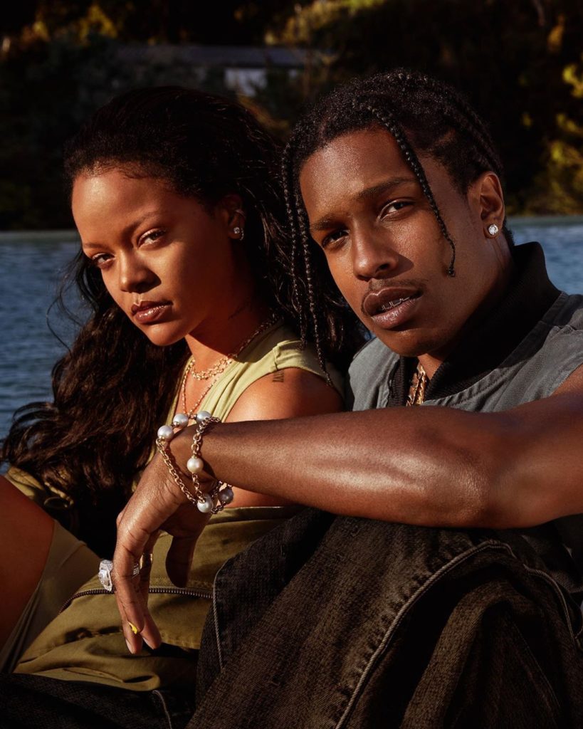 Po nuhasni gjë lidhje të re? Rihanna flirton me ASAP Rocky në një intervistë ballë për ballë!
