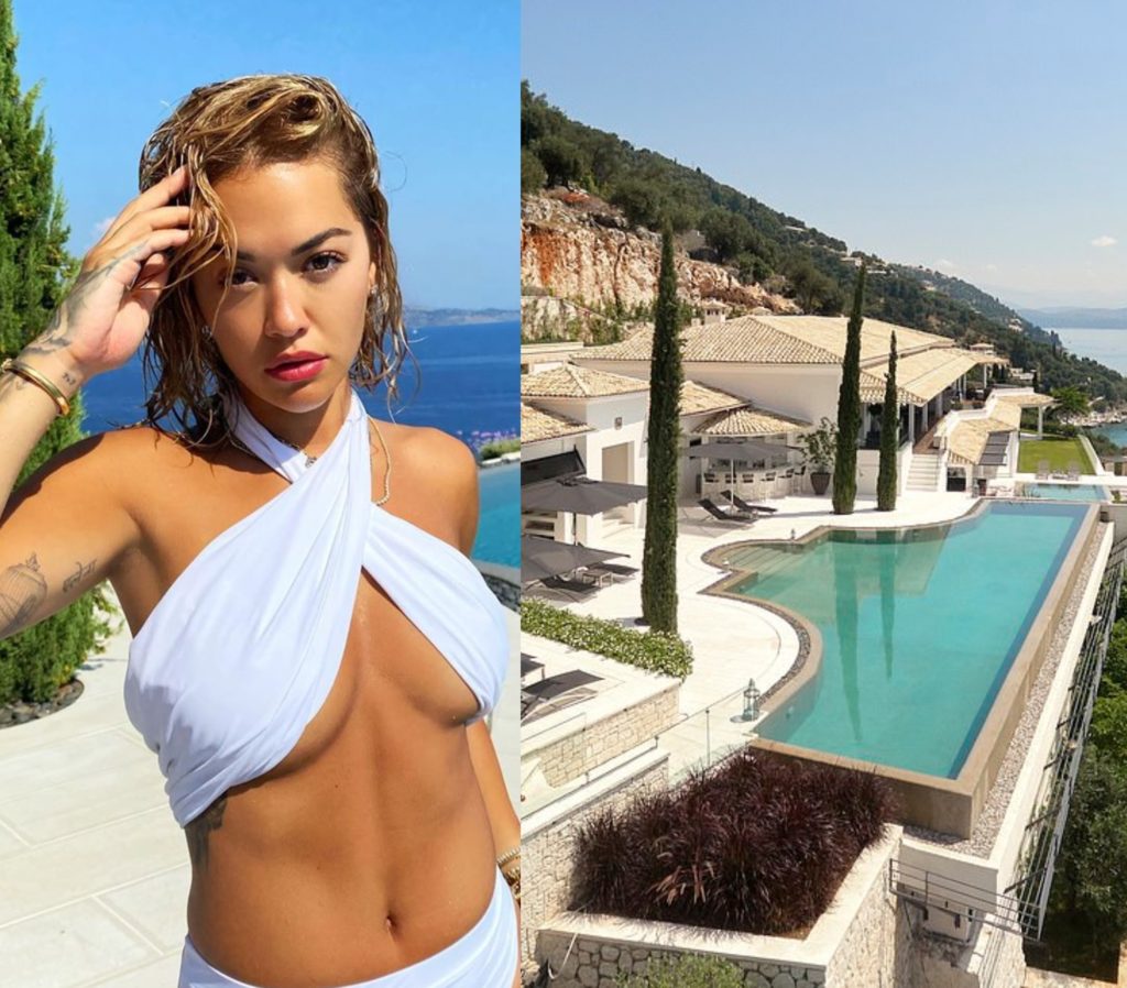 Pamjet/ Brenda vilës luksoze 22,269 $/nata në ishullin grek, ku po pushon Rita Ora!