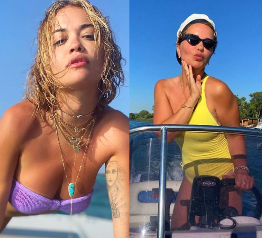 Rita Ora pozoi nudo në Instagram dhe komenti epik i nënës së saj ia mori vëmendjen!