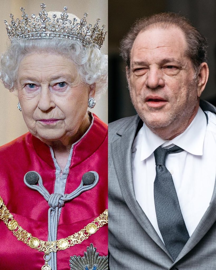 Mbretëresha Elizabeth zhvesh Harvey Weinstein nga titulli i lartë i 2004-s