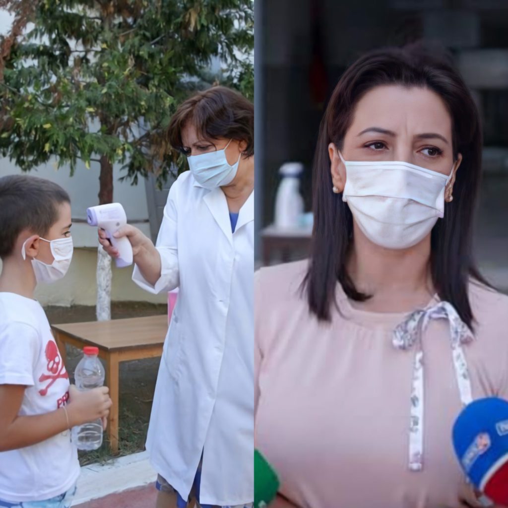“Ku e ke maskën?” Ministrja Kushi u kërkon llogari fëmijëve për gabimet e veta!