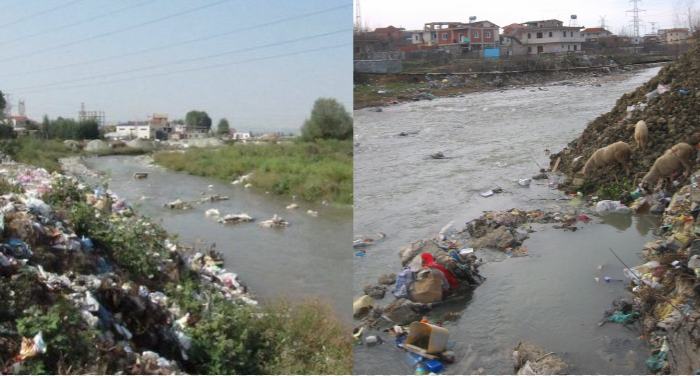 Ndotja e lumenjve, problemi që nuk shqetëson më as Ministrinë e Mjedisit dhe as Pushtetin Vendor