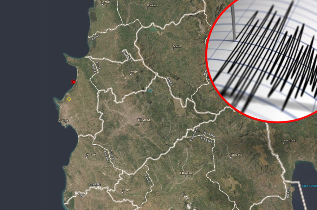 Vijojnë lëkundjet në Shqipëri! Regjistrohet një tjetër tërmet, ja sa ishte magnituda!