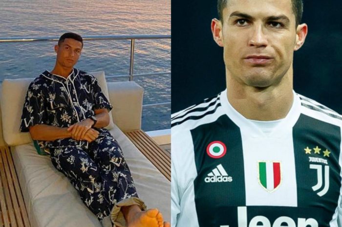 Kjo foto e Cristiano Ronaldo-s me pizhame u bë sa hap e mbyll sytë meme në rrjet!