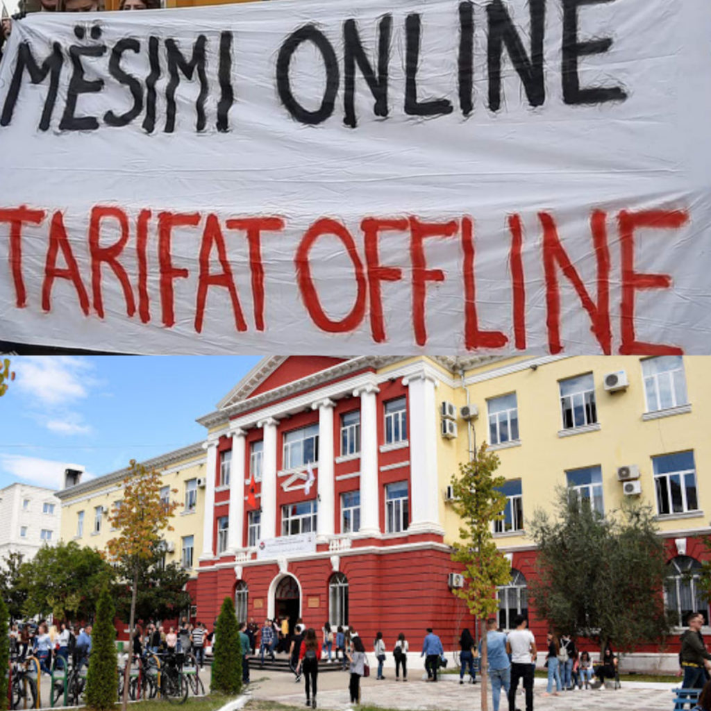 Në nxitim për të mbledhur tarifat: FGJH vendos të bëjë mësim online, po universitetet e tjera?