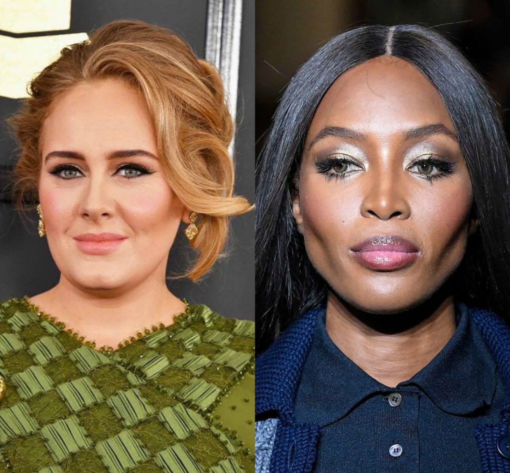 Luftën e deklarojmë të hapur! Adele dhe Naomi Campbell në konkurrencë për të fituar dashurinë e reperit të njohur