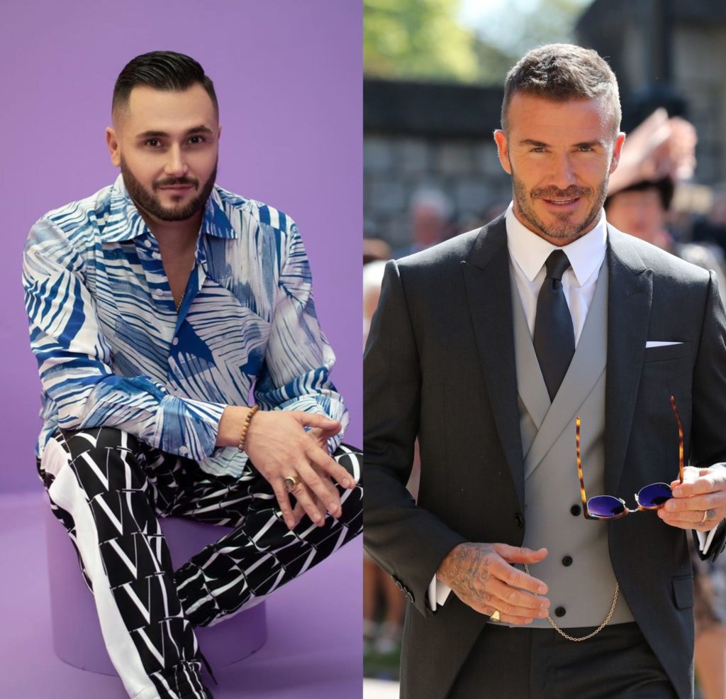 David Beckham “kopjon” stilin e Bes Kallakut dhe aktori i bën publikisht një thirrje