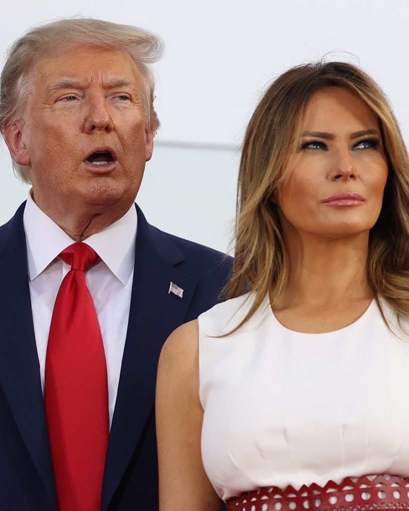 Presidenti Donald Trump dhe Melania infektohen me koronavirus