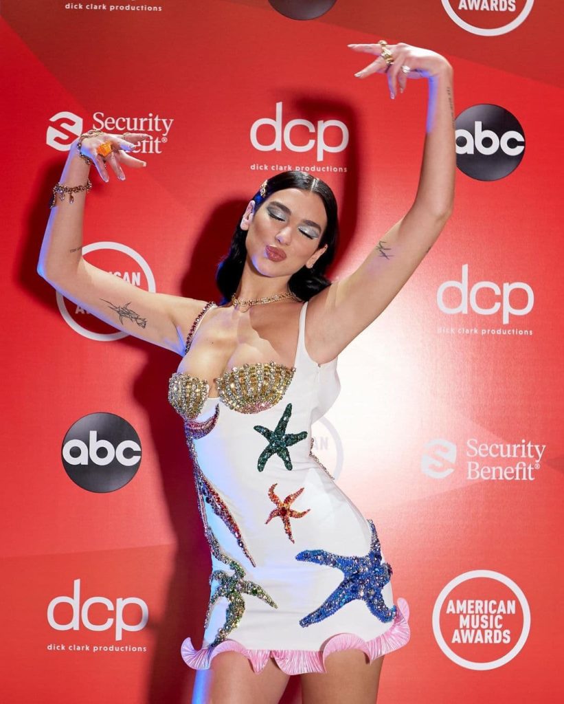 Dua Lipa shkëlqeu në “AMAs”, por kur të mësoni çmimin e fustanit do mbeteni fare pa fjalë