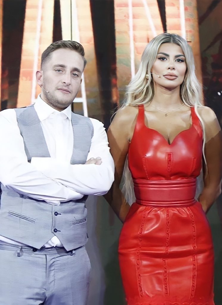 “Vdeksha për ty!” Rezarti poston videon epike të Luanës me çorape dhe fustan para emisionit!
