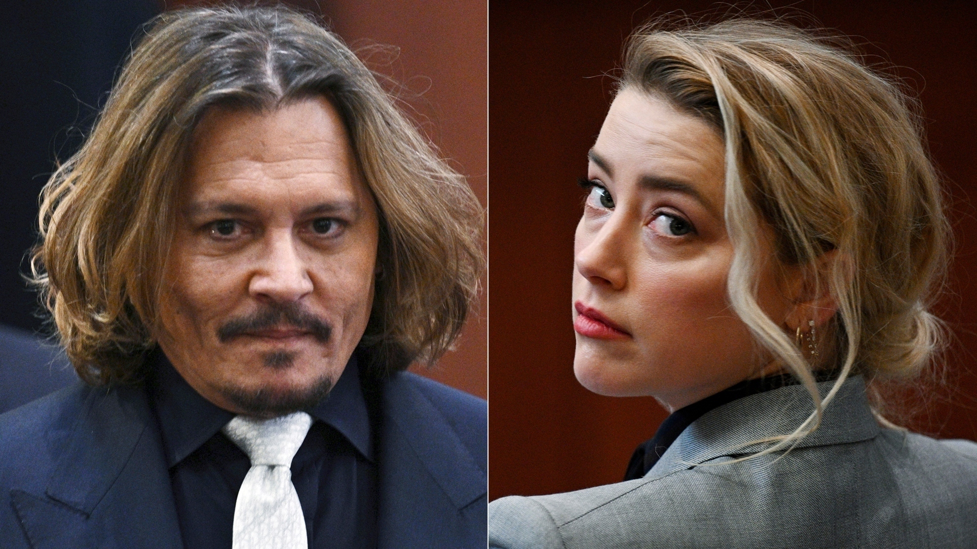 Pse Johnny Depp nuk e shikon në sy Amber Heard?