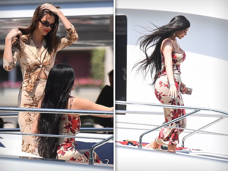 E gjithë vëmendja te Kardashians! Familja e njohur shijojnë Portofinon nga jahti miliona dollarë