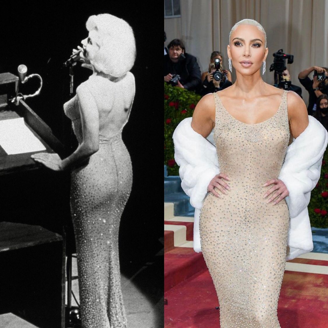Pas akuzave se ka dëmtuar fustanin e Marilyn Monroe në “Met Gala”, reagon më në fund Kim Kardashian