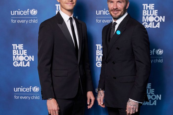 David Beckham i “vjedh” look-un djalit të tij (Fotot)