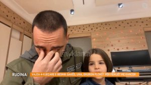 Vetëm 4 vjeçe/ Vajza e këngëtarit shqiptar bën gjestin e veçantë për fëmijët me kancer