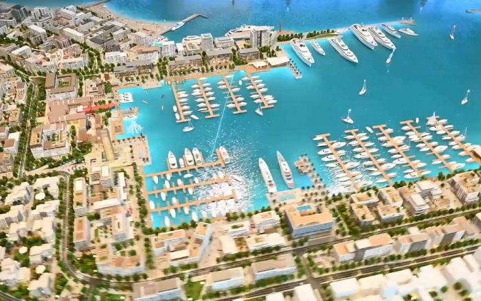 Pa nisur ende as themelet, "Alabbar" nis shitjen 'në ajër' të apartamenteve në projektin në Portin e Durrësit