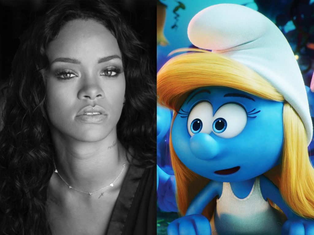 Gjithçka duhet të dini për pjesëmarrjen e Rihanna-s në “The Smurfs”