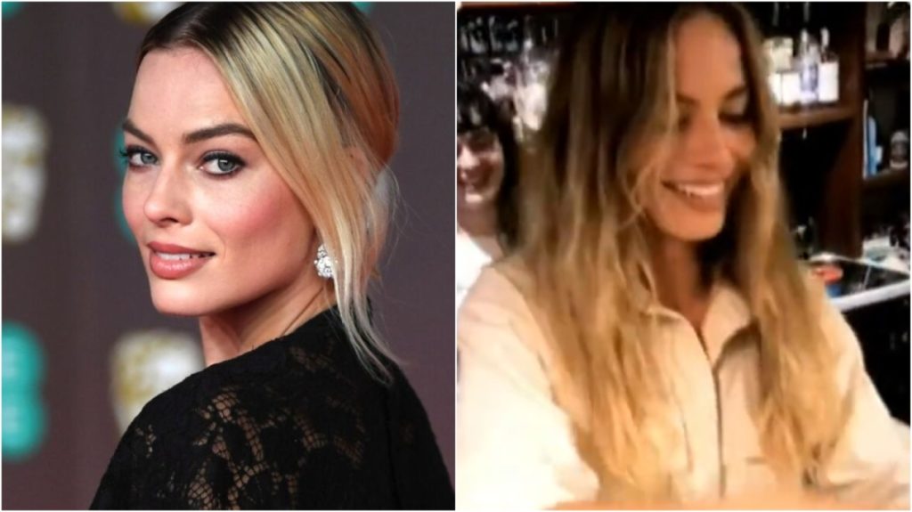 Edhe çfarë se është e njohur? Margot Robbie bëhet virale, u shërben klientëve në lokal (Video)