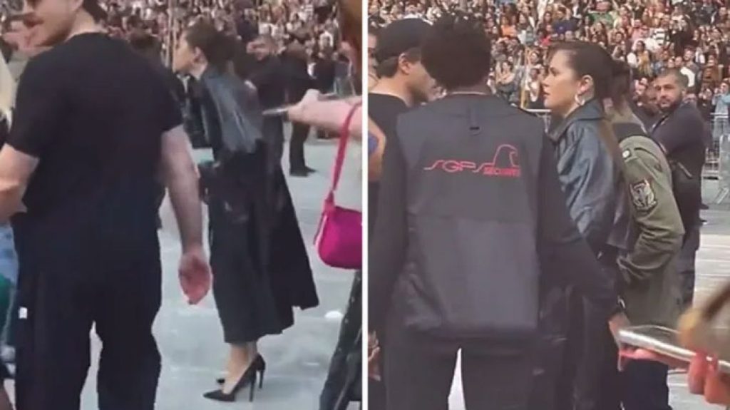Selena Gomez filmohet duke debatuar ashpër me rojen e sigurisë (Pamjet)