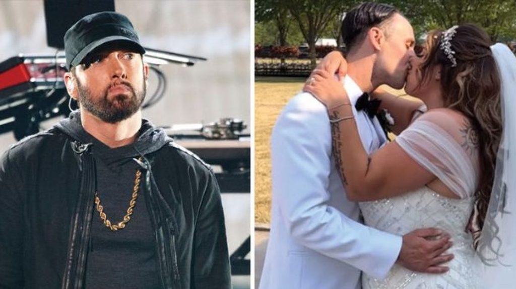 Martohet vajza e Eminem, Alaina Scott i jep fund beqarisë (Pamjet)