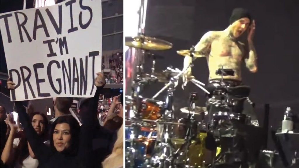 Ngriti tabelën në koncert! Kourtney Kardashian zbulon se nga e mori inspirimin për njoftimin e shtatzënisë