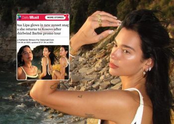 Ajo është në Shqipëri, media britanike ngatërron vendndodhjen e Dua Lipës