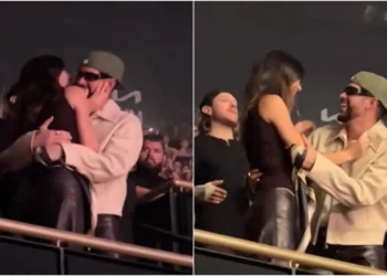 Kendall dhe Bad Bunny s’përmbahen në publik, puthen gjatë koncertit