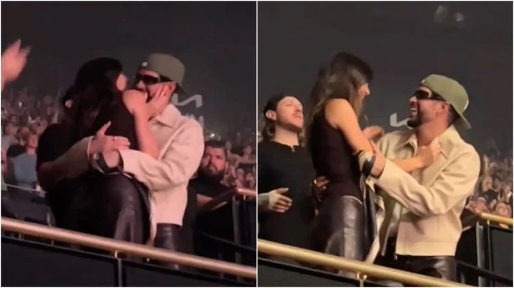 Kendall dhe Bad Bunny s’përmbahen në publik, puthen gjatë koncertit