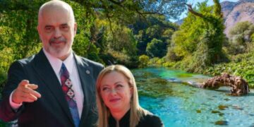 Pas pushimeve të Meloni-t në Vlorë, uji i Syrit të Kaltër drejt Italisë