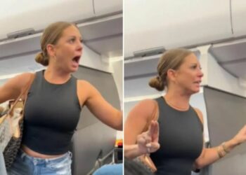 Flet për herë të parë gruaja që pretendon se pa pasagjerin joreal në avion