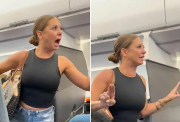 Flet për herë të parë gruaja që pretendon se pa pasagjerin joreal në avion