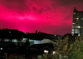 FOTO/ Fenomen i pazakontë në Angli, çdo gjë vishet në rozë ‘të ndezur’