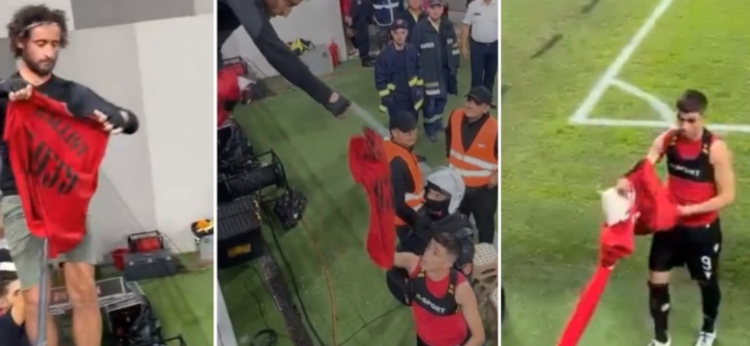 Ballist Morina i dhuron familjes së “Dëshmorit të Kombit”, bluzën e Asanit