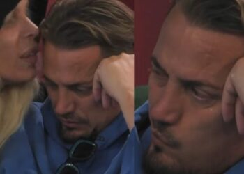 Blero ‘shpërthen’ në lot për të dashurën, Edona i ri afër dhe e puth