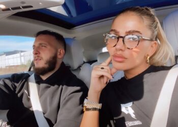 Bashkohen Mozzik dhe Loredana? Nxjerrin FOTON nga makina me Hanën