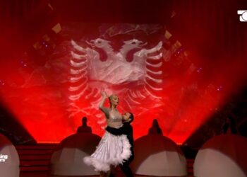 Vals me ngjyrat kuq e zi, Ina dhe Eltioni në “Rrjedh në këngë e ligjërime”