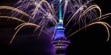 VIDEO/ Zelanda e Re, vendi i parë në botë që pret Vitin e Ri 2024