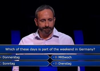 Konkurrenti thërret gruan për ndihmë, por përballet me një mashkull tjetër