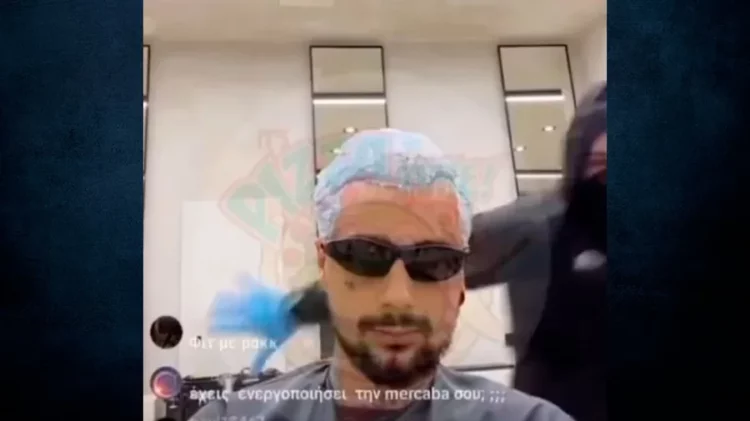 Ndodh live! Sin Boy dhunohet me karrige dhe grushta në berberhane