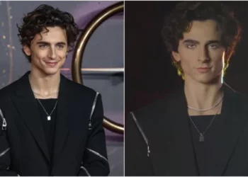 Ngjashmëri “e frikshme”/ Timothée nderohet me skulpturë prej dylli