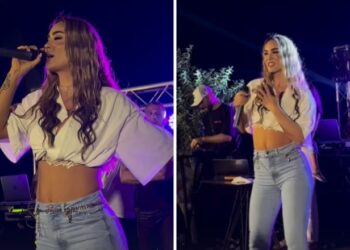 Si asnjëherë më parë, ja kush e shoqëroi Xhensilën në koncert